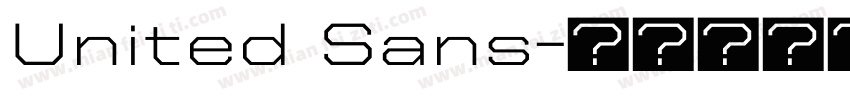 United Sans字体转换
